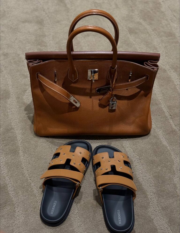 Hermès Комплект: Сумка + Сандалии Chypre